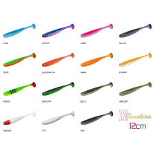 Delphin Gumihal Delphin ZANDERA UVs / 5db 12cm/PERCHY csali