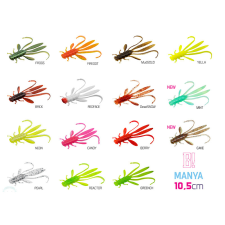 Delphin MANYA UVs nimfa / 5db 10.5cm/CAKE csali