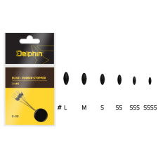 Delphin Olive - Rubber stopper S horgászkiegészítő
