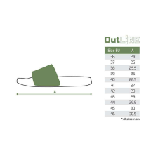 Delphin OutLINE CARP papucs 36 férfi papucs