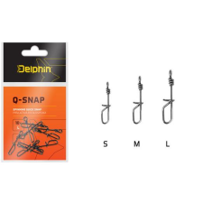 Delphin Q-SNAP 10db 0,7mm M gyors kapocs horgászkiegészítő