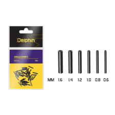 Delphin Single CRIMPS /40ks - 0.8mm horgászkiegészítő