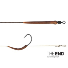  Delphin THE END Boilie rig kötött horog 2db 20cm 25lbs 08 horog