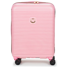DELSEY PARIS Keményfedeles bőröndök FREESTYLE 4DR CABINE 55CM SLIM Rózsaszín Egy méret