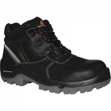 Delta Bakancs Phoenix S3 SRC bőr kétrétegű PU talp black 40 munkavédelmi cipő