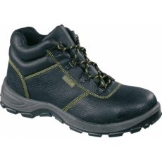 Delta Bakancs Pigmentált kruponbőr kétrétegű PU talp S1P black 43