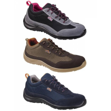 Delta Cipő Como S1P SRC acél orrmerevítő és talplemez PU talp black/fuchsia 38