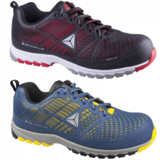 Delta Cipő Delta Sport S1P SRC kompozit orrmerevítő blue/yellow 47 munkavédelmi cipő
