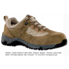 Delta Cipő hasíték velúr bőr és nylon PU/gumi talp kompozit orrmerevítő beige 40