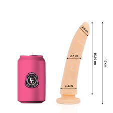  DELTA CLUB – prémium szilikon dildó, 17 cm hosszú műpénisz, dildó