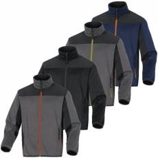 Delta Dzseki Beaver softshell 4zseb (96%poliészter 4%elasztán) navy/orange XL