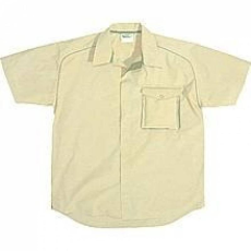 Delta Ing puplin rövid ujjú 150g (akciós ár a készlet erejéig) (100%pamut) beige/green