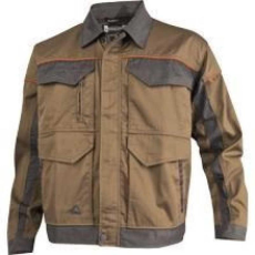 Delta Kabát Mach2 Corporate (65%polieszter 35%pamut) beige/darkgrey 3XL