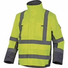 Delta Kabát Tarmac 4:1 poliuretán bevonat yellow/grey S láthatósági ruházat