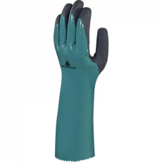 Delta Kesztyű Chemsafe nitril mártott dupla mártás green/black 10