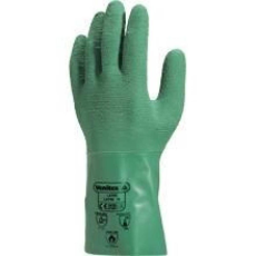 Delta Kesztyű Jersey alapra mártott pamut/latex green 10,5