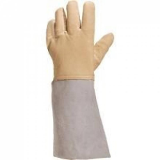 Delta Kesztyű Kriogen színkecskebőr olajálló és vízlepergető mandzsetta 20cm yellow 10
