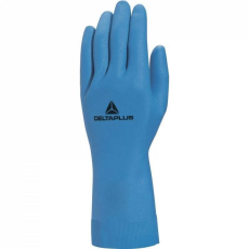 Delta Kesztyű latex pamut bolyhozással 32cm blue 6
