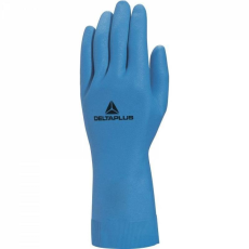 Delta Kesztyű latex pamut bolyhozással 32cm blue 7