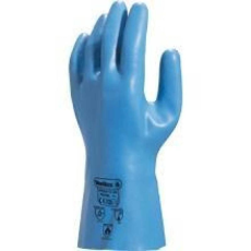 Delta Kesztyű Venizette Jersey alapra mártott pamut/latex blue 6,5