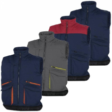 Delta Mellény hideg elleni sokzsebes hátul két oldalt gumírozott navy/orange S munkaruha