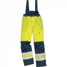 Delta Nadrág kantáros 3M Scotchlite PU PVC (100%polieszter) FLUO yellow/navy XXL