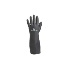  DELTA PLUS TOUTRAVO VE510 pamutbolyhozott neoprén védőkesztyű 38cm fekete -7-8 védőkesztyű
