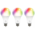 Deltaco Smart Home E27 9W RGB SH-LE27RGB-3P 3 darabos szett
