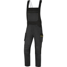 DeltaPlus Mach2 munkavédelmi kantáros nadrág szürke/sárga színben munkaruha