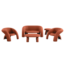  Delusso Coccola 5 részes szett Glaze Red kerti bútor
