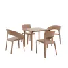  Delusso Pal 5 részes szett Mocha Brown