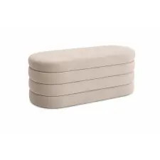  Delusso Veluto puff szett Beige / 42,5 cm / 45 cm bútor