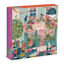 Délutáni tea kávézó puzzle - 500 darabos puzzle, kirakós