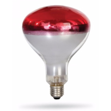 DELUX Infra 230V/250W rubin R125 E27 deLux DEL1002 villanyszerelés