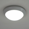 DELUX LED lámpatest, kerek, opál, 14W, 1400lm, 4000K, 180fok, IP54, 240V - Nelly deLux DEL1050
