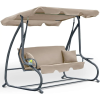 Deluxe Funfit Garden Deluxe dönthető kerti Hintaágy - bézs