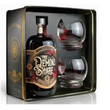  Demons Share 12 éves rum 0,7l 41% + 2 pohár DD rum
