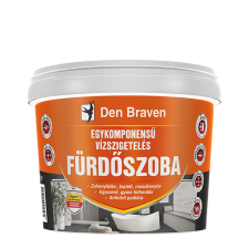 Den Braven Egykomponensű vízszigetelés - fürdőszoba 5 kg glett, gipsz, csemperagasztó, por