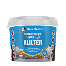 Den Braven Egykomponensű vízszigetelés - kültér 2,5 kg glett, gipsz, csemperagasztó, por