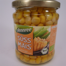 Dennree bio kukorica 370 ml reform élelmiszer