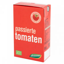 Dennree bio paradicsom passzírozott 500 g alapvető élelmiszer