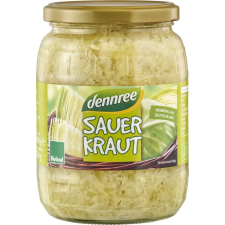 Dennree bio savanyúkáposzta üveges 680 g konzerv