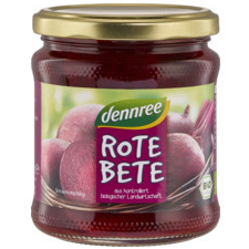  Dennree bio szeletelt cékla üveges 330 g reform élelmiszer