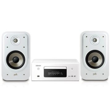 Denon CEOL RCD-N11 DAB White + Polk Audio Signature S20e White házimozi rendszer