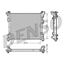 Denso hűtő, motorhűtés DRM06006 autóalkatrész