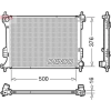Denso hűtő, motorhűtés DRM41010