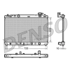 Denso hűtő, motorhűtés DRM50041