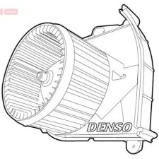 Denso Utastér-ventilátor DEA21006 autóalkatrész