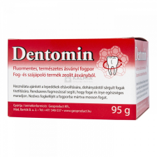 Dentomin Fluormentes természetes ásványi fogpor 95 g fogkrém