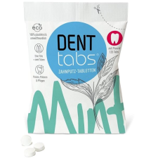 Denttabs természetes fogtabletta, fluoriddal, 125 db fogkrém